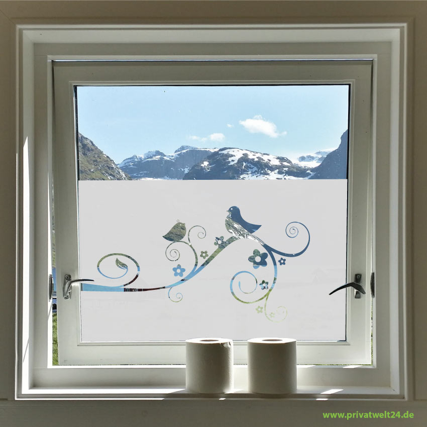 Fensterfolie Glasmalerei Fensterfolie Sichtschuzfolie Dekorfolie